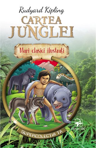 Mari clasici ilustrati cartea junglei