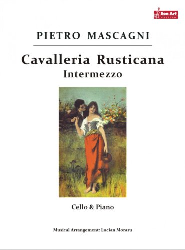 Pietro mascagni - intermezzo cello piano - partituri