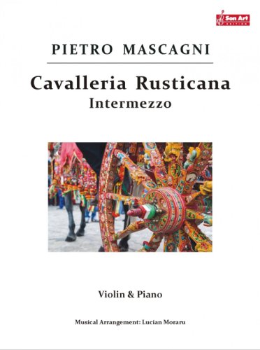 Pietro mascagni - intermezzo violin piano - partituri