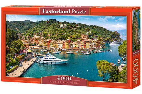 Puzzle 4000 piese view of portofino