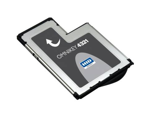 Cititor de carduri hid omnikey 4321 v2 mobile smart card reader