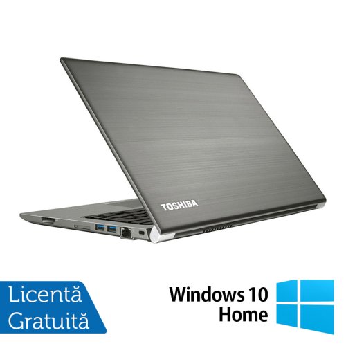 Laptop refurbished toshiba portege z30-b-13p, intel core i5-5200u 2.20ghz, 8gb ddr3, 256gb ssd + windows 10 home