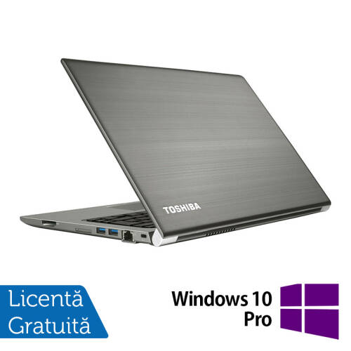 Laptop refurbished toshiba portege z30-b-13p, intel core i5-5200u 2.20ghz, 8gb ddr3, 256gb ssd + windows 10 pro