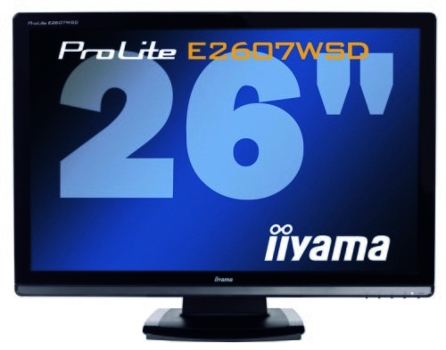 Monitor iiyama e2607wsd, 26 inch tn, 1920 x 1200, vga, dvi