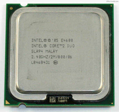 Procesor intel core2 duo e4600, 2.4ghz, 2mb cache, 800 mhz fsb