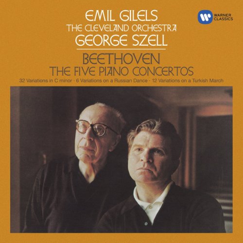 Beethoven: piano concertos 1-5 | emil gilels, george szell, the cleveland orchestra