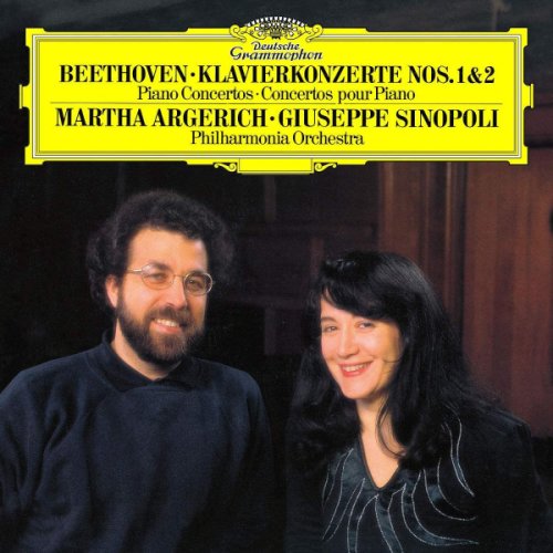 Beethoven: piano concertos nos. 1 & 2 - vinyl | ludwig van beethoven, martha argerich, giuseppe sinopoli 