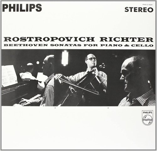 Beethoven: sonatas for piano & cello | mstislav rostropovich, karl richter