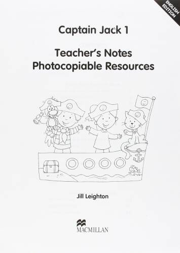 Captain jack 1 teacher's notes | jill leighton