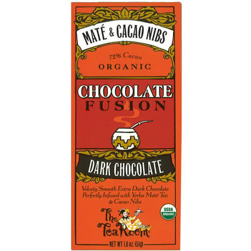 Ciocolata neagra cu aroma de ceai - mate & cacao nibs | the tea room