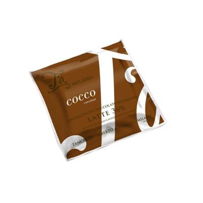 Comprimat de ciocolata cu lapte de cocos | t'a milano