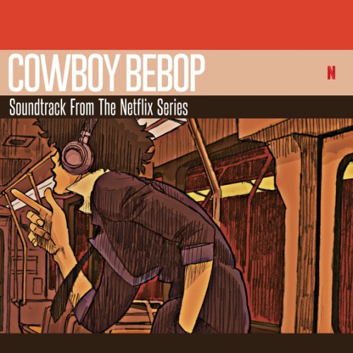 Cowboy bebop (soundtrack from the netflix series) - vinyl translucent orange & red marble | the seatbelts, yoko kanno
