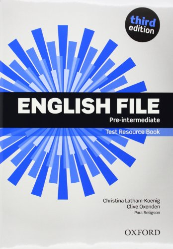 English file: pre-intermediate: teacher's book with test and assessment cd-rom | christina latham-koenig, clive oxenden