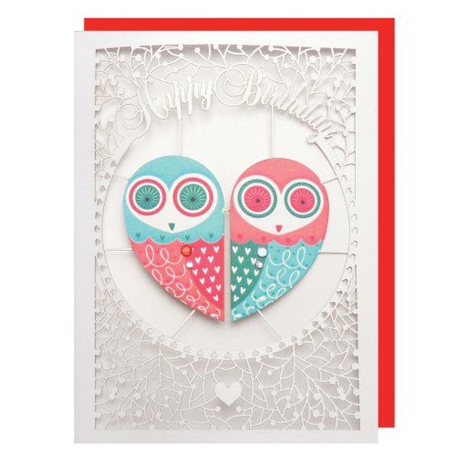 Felicitare - happiness 2 owls | alljoy design