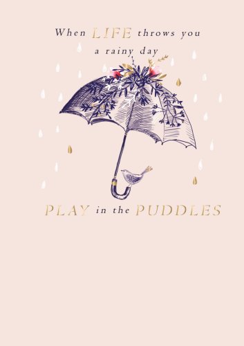 Felicitare - play in the puddles | ling design