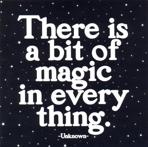 Felicitare - there is a bit of magic | quotable cards