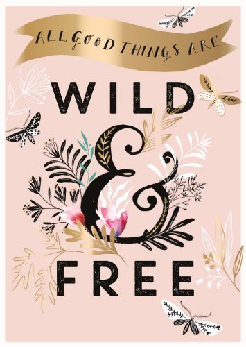 Felicitare - wild and free | ling design
