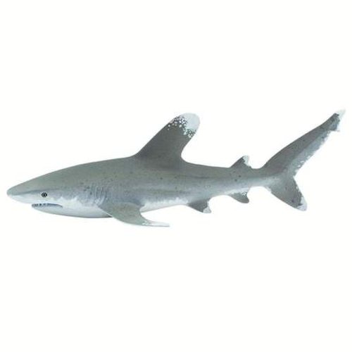 Figurina - rechin cu inotatoare albe | safari