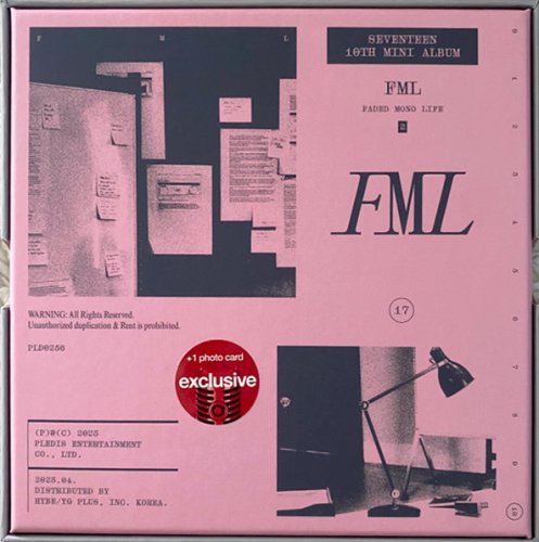 Fml 10th mini album (version 2) | seventeen