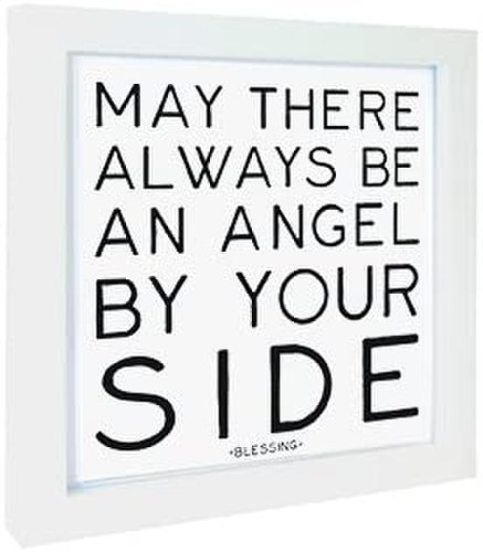 Fotografie inramata - angel by side | quotable cards