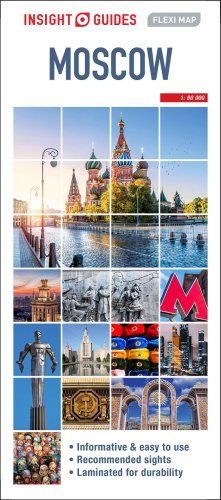 Apa Publications Insight guides flexi map moscow |