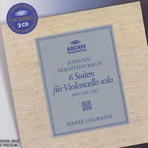 Johann sebastian bach: 6 suiten fur violoncello solo | pierre fournier