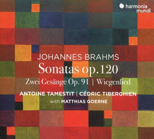 Johannes brahms: sonatas, op. 120 / zwei gesange, op. 91/wiegenlied | antoine tamestit, cedric tiberghien, mathias goerne