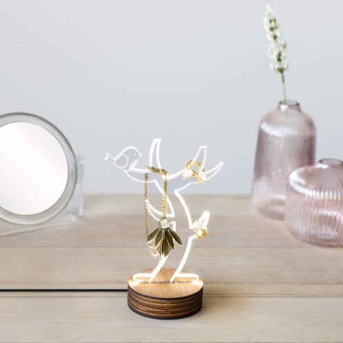 Lampa - wood/acrylic - light tree | balvi