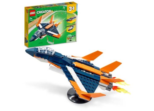 Lego creator - supersonic-jet (31126) | lego
