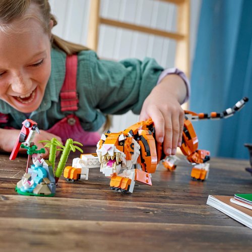 Lego creator - tigru maiestuos (31129) | lego