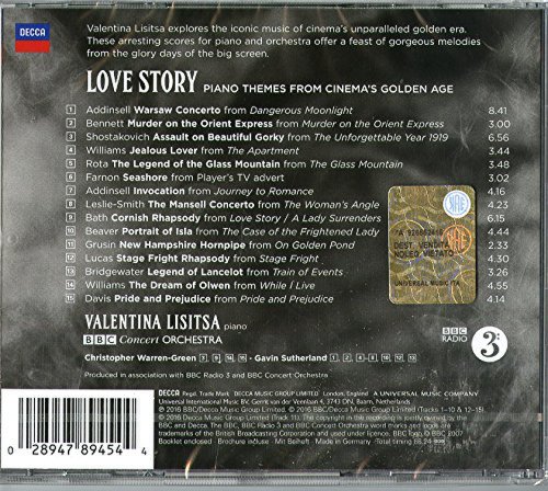 Love story - piano themes from cinema's golden age | bbc concert orchestra, valentina lisitsa, gavin sutherland