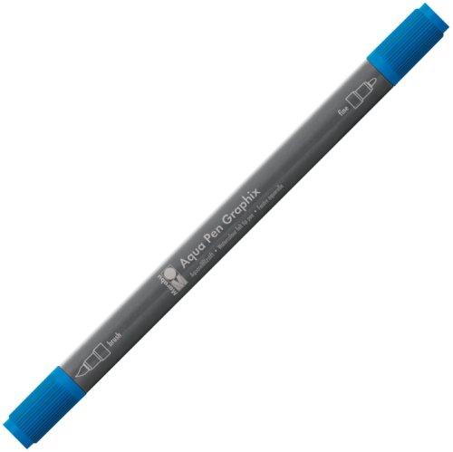 Marker - marabu aqua pen graphix, azure blue 095 | marabu