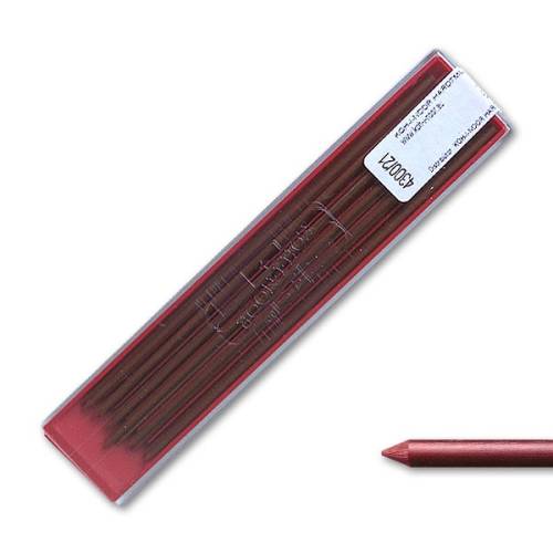 Mine color pentru creion mecanic - k4300 - 05 rosu | koh-i-noor 