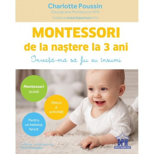 Montessori de la nastere la 3 ani | charlotte poussin