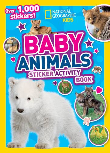 National geographic kids baby animals sticker activity book | national geographic kids