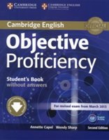 Objective proficiency student's book without answers with downloadable software | annette capel, wendy sharp