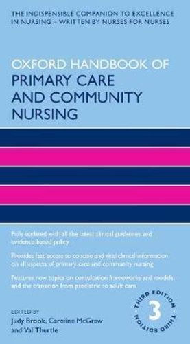 Oxford handbook of primary care and community nursing | judy brook, caroline mcgraw, val thurtle