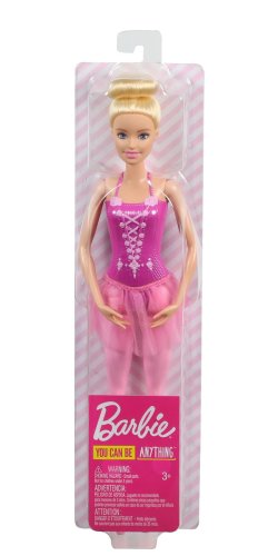 Papusa - barbie balerina costum roz, blonda | mattel