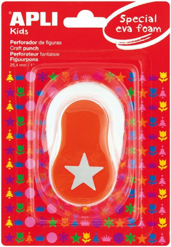 Perforator - star - orange | apli