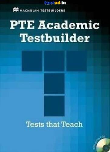Pte academic testbuilder student book with audio cds | macmillan testbuilders