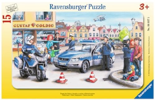 Puzzle - departamentul politiei | ravensburger