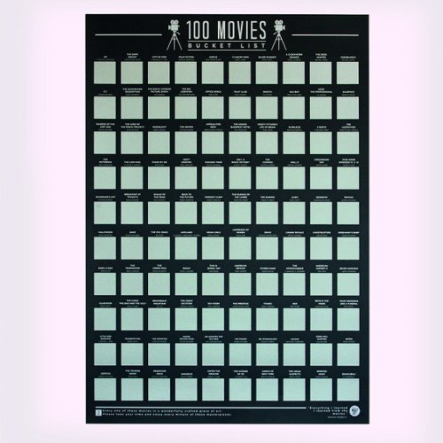 Scratch poster - 100 movies | gift republic