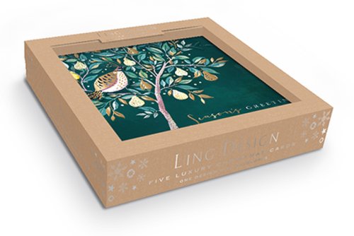 Set 5 felicitări - x-mas collection - luxury box | ling design