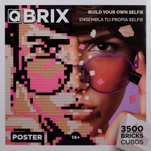 Set constructie mozaic - qbrix poster | qbrix