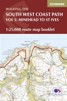 South west coast path map booklet - minehead to st ives | paddy dillon