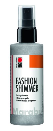 Spray - fashion-shimmer 581 - silver, 100 ml | marabu