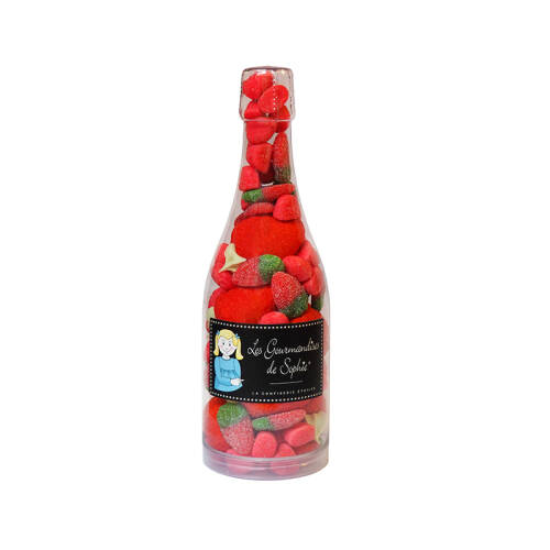 Sticla cu bomboane trio capsuni - cocktail trio de fraises | les gourmandises de sophie