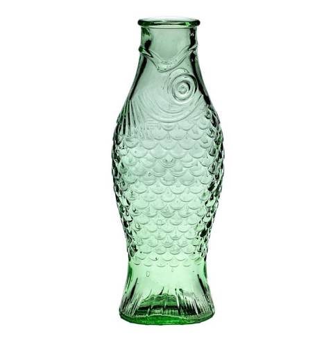 Sticla - fish fles transparent - verde | Serax