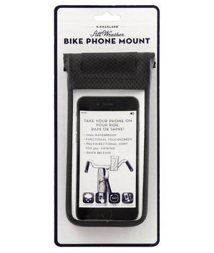 Suport telefon pentru biciclete - all weather | kikkerland