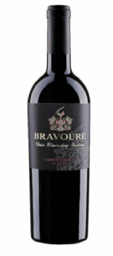 Vin rosu - bravoure, cabernet sauvignon, merlot, sec, 2017 | chateau cristi